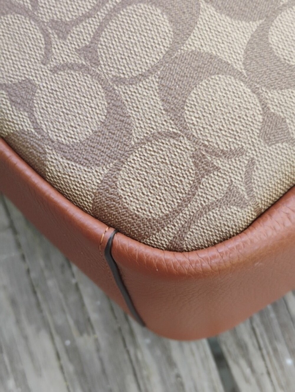 Coach NEW $478 Pennie Shoulder Bag In Signature Canvas NWOT - Picture 9 of 16